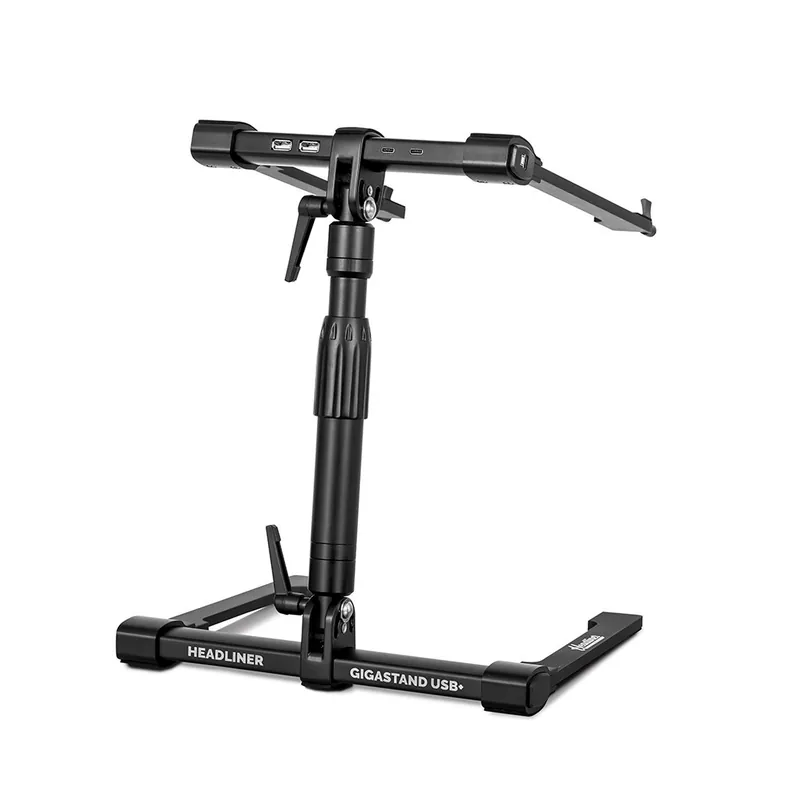 Headliner HL20015 Gigastand USB+ DJ Laptop Stand with C / Z Configurations Big Sale