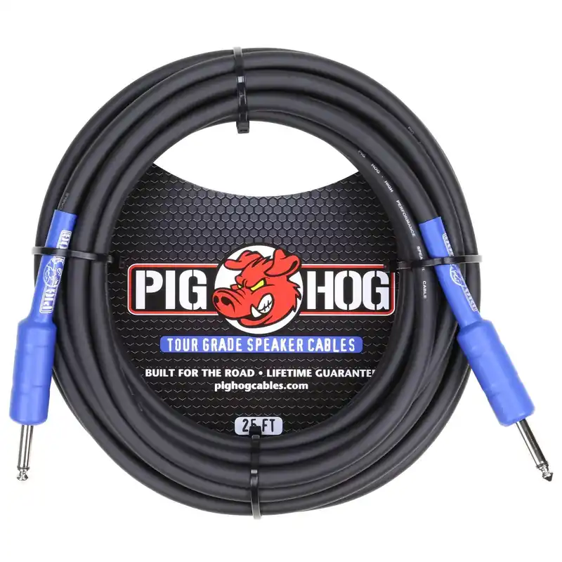 Factory Price Pig Hog PHSC25 9.2mm 14 Gauge Wire Speaker Cable, 25-Foot
