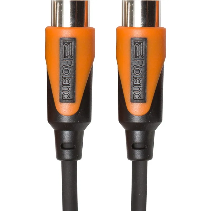 Must Have Roland RMIDI-B3 Black Series MIDI Cable, Straight to Straight, 3ft