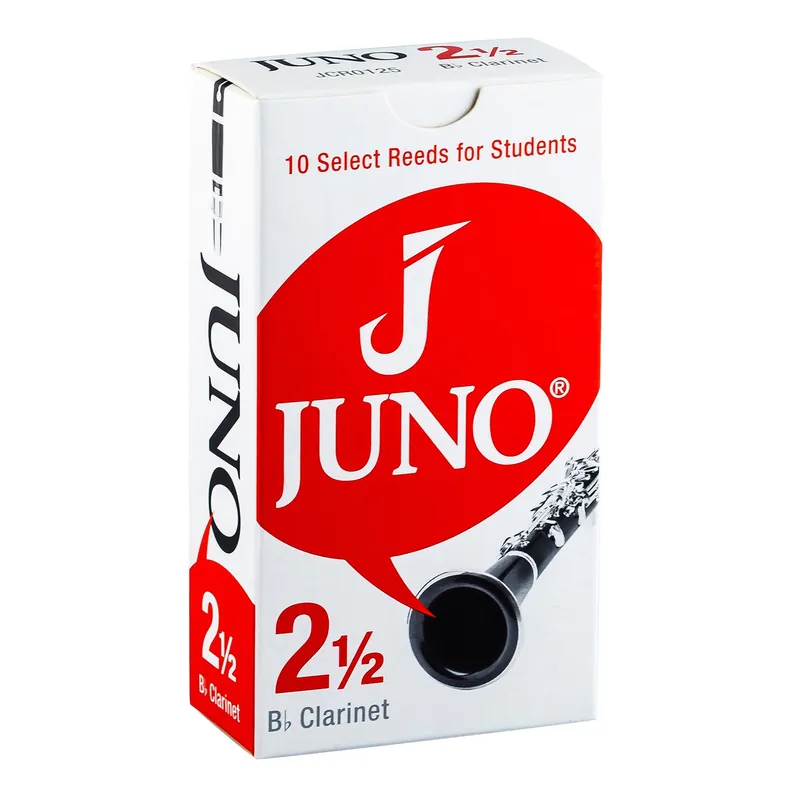 Discount Juno JCR0125 Bb Clarinet Reeds, Strength #2.5, Box of 10