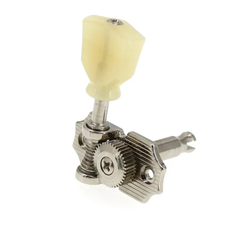 Graph Tech PRN-4424-N0 3+3 Waffle-Back Guitar Tuner Machine Heads, Vintage Keystone Exclusive Offer