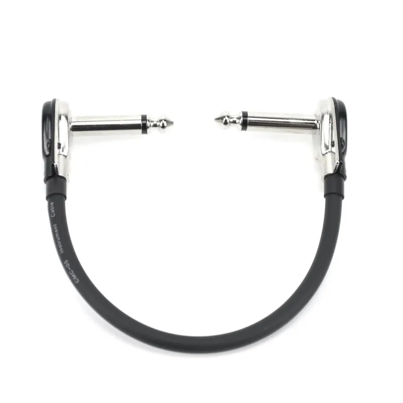 Creation Music MP-6 Minicake Guitar Effects Pedalboard Patch Cable, 6 Inch Professional Grade