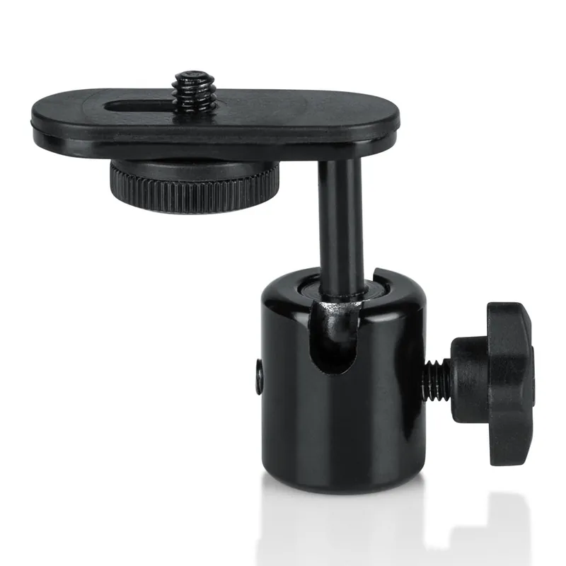 In Demand Gator GFW-MIC-CAMERA-MT Camera Mount Mic Stand Adapter with Ball-and-Socket Head
