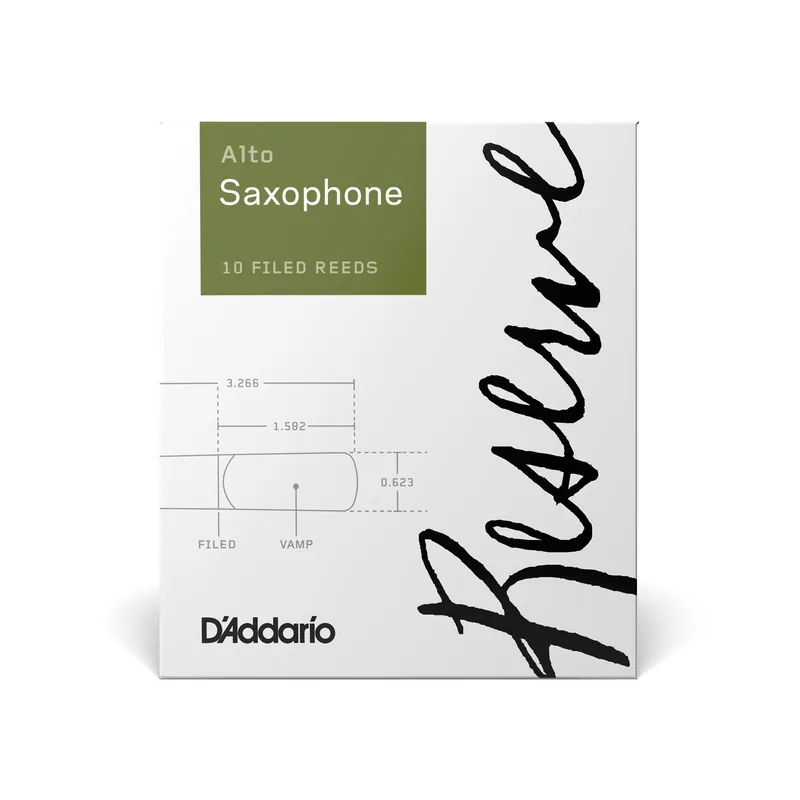 D'Addario DJR1025 Reserve Alto Saxophone Reed 10-Pack, Strength 2.5 Direct From Manufacturer