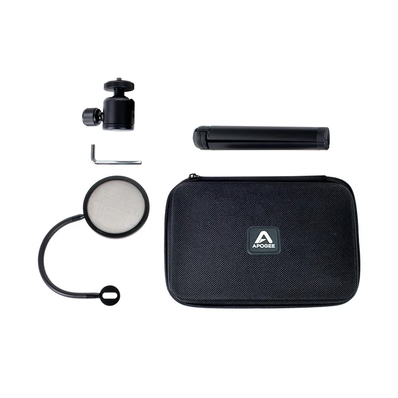 Apogee Premium Microphone Accessories Bundle w/ Pop Filter, Tripod & Case Holiday Sale