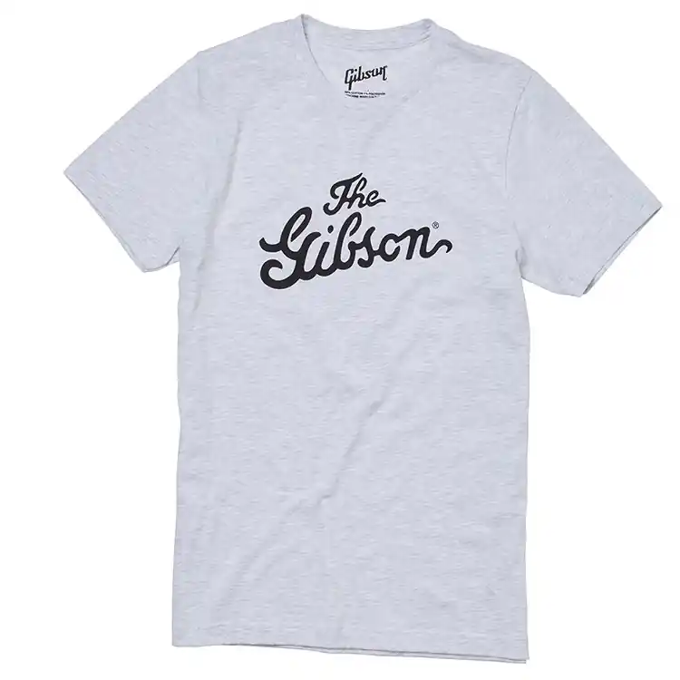 Gibson Guitars 'The Gibson' Tee T-Shirt, White, Small Editor’s Pick