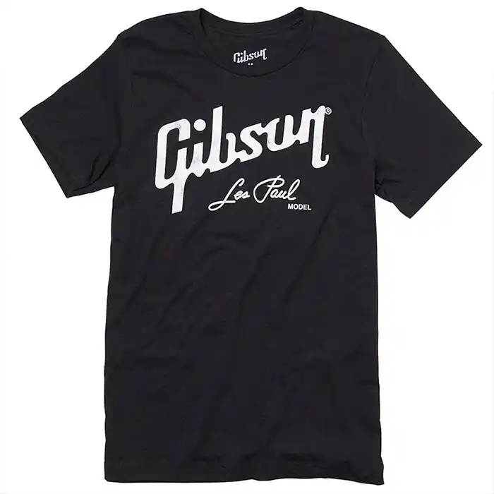 Gibson Guitars Les Paul Signature Tee T-Shirt, Black, 2XL Free Returns