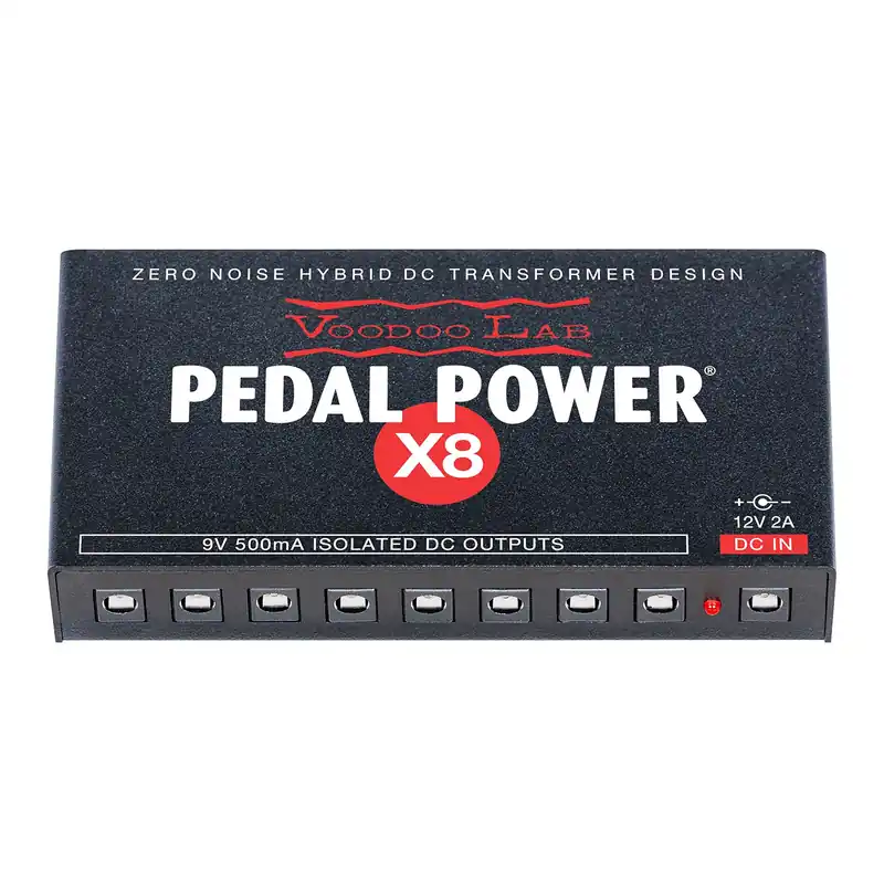 Direct From Manufacturer Voodoo Lab Pedal Power X8 High Current 8-Output Isolated Power Supply