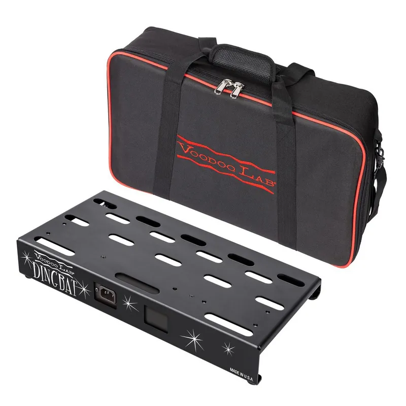 Seasonal Sale Voodoo Lab Dingbat Small EX Pedalboard Power Packsge with Pedal Power 3