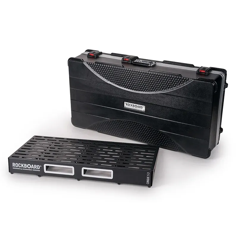 Authentic RockBoard CINQUE 5.3 32x16 Guitar Effects Pedalboard with ABS Hard Case