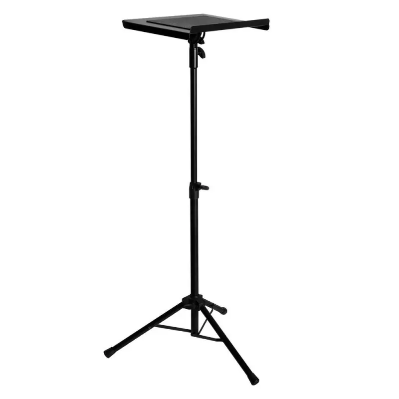 On-Stage Stands 13430 LPT7000 Deluxe Laptop Stand w/ Tripod Base, Black Certified