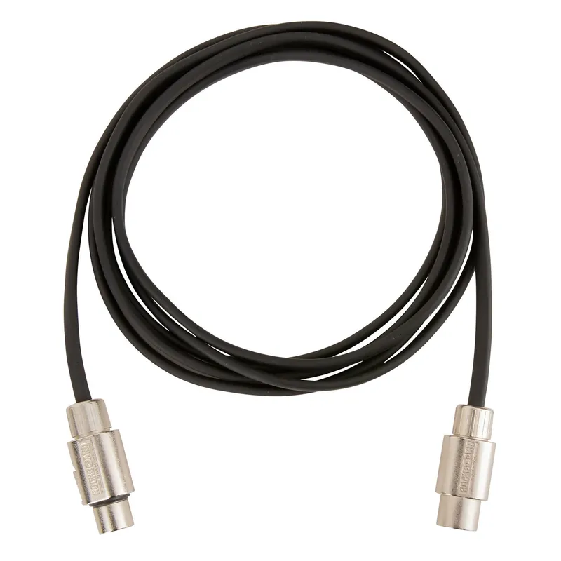Rockboard RBO CAB F XLR 300 BK Flat XLR Cable, 300 cm / 10ft, Black Genuine