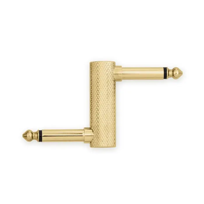 Rockboard RBO PC N GD N-Connector Guitar Effects Pedal Patch Connector, Gold Premium