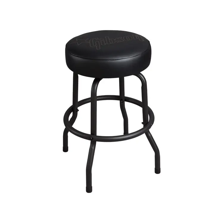 Express Delivery Gibson GA-STOOL4 Premium Guitar Playing Stool, Star Logo, 24-Inch Height