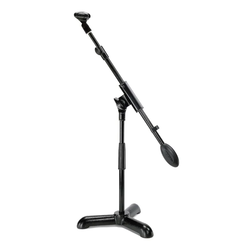 Popular Samson MB1 Mini Low-Profile Boom Microphone Stand for Drums or Amps