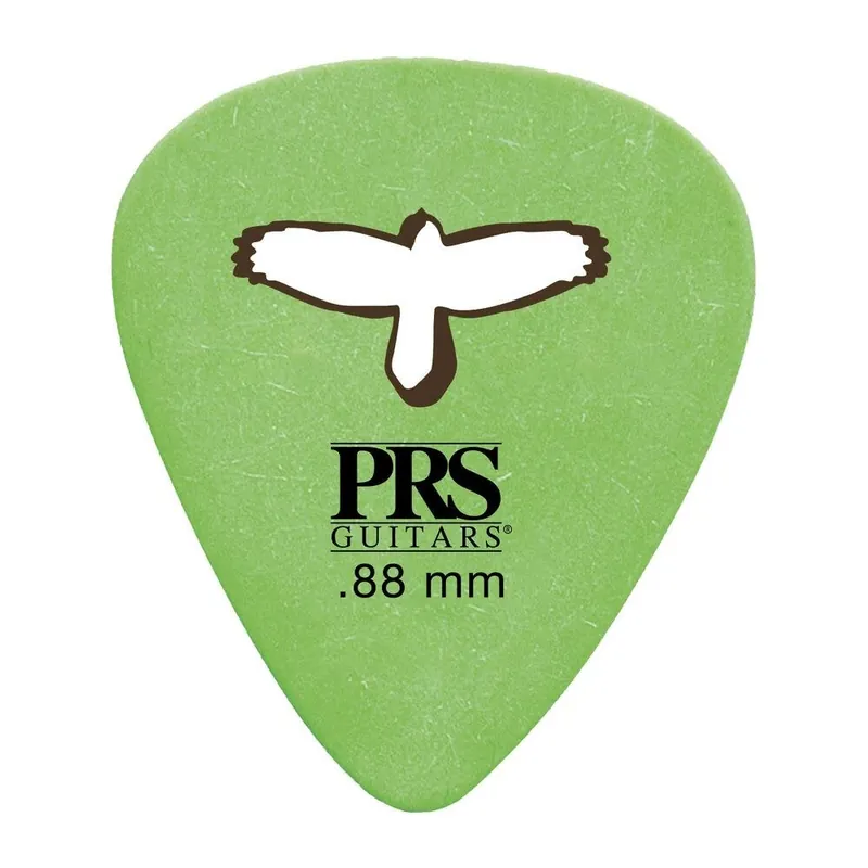 Direct From Manufacturer PRS Paul Reed Smith 12-Pack DelrinPunchGuitar Picks, Green, .88mm