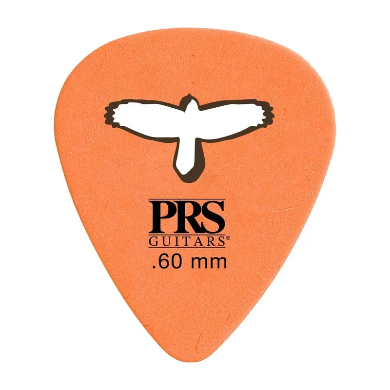PRS Paul Reed Smith 12-Pack DelrinPunchGuitar Picks, Orange, .60mm Sale