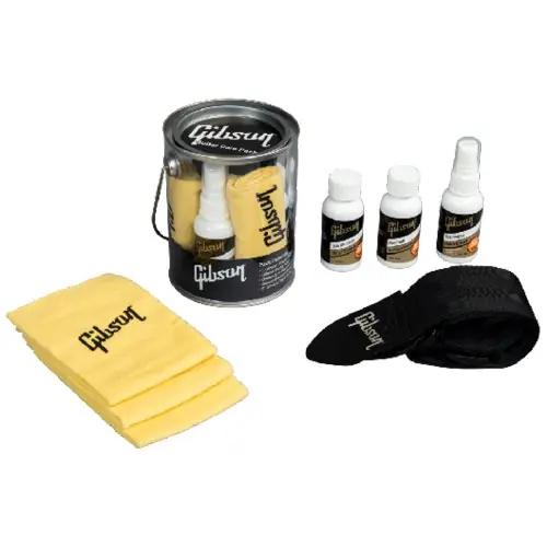 Gibson Guitars G-CAREKIT1 Guitar Cleaning and Polishing Care Kit w/ Guitar Strap Direct From Factory