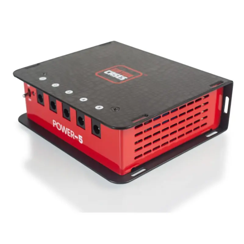 Professional Grade Gator Cases GTR-PWR-5 Pedal Board Power Supply With 5 Isolated Outputs
