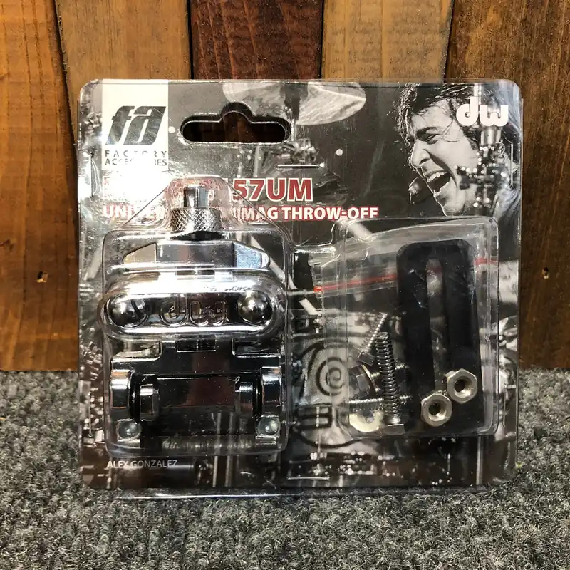 DW Drum Workshop DWSM5157UM Universal Mini Mag Throw Off, Chrome Special Discount