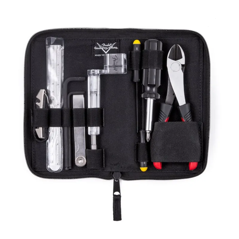 Fender Custom Shop Tool Kit by CruzTools, Black w/ Screwdrivers, Nut Drivers & More Top Pick