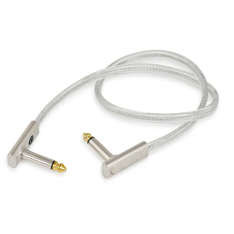 Flash Sale RockBoard RBO CAB PC F 45 SP SAPPHIRE Series Flat Patch Cable, 45 cm / 1.5 ft.