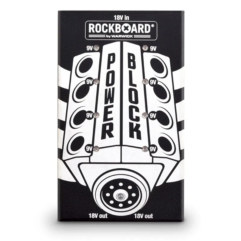 Worldwide Shipping RockBoard RBO POW BLOCK Power Block Guitar Effects Pedalboard Multi-Power Supply