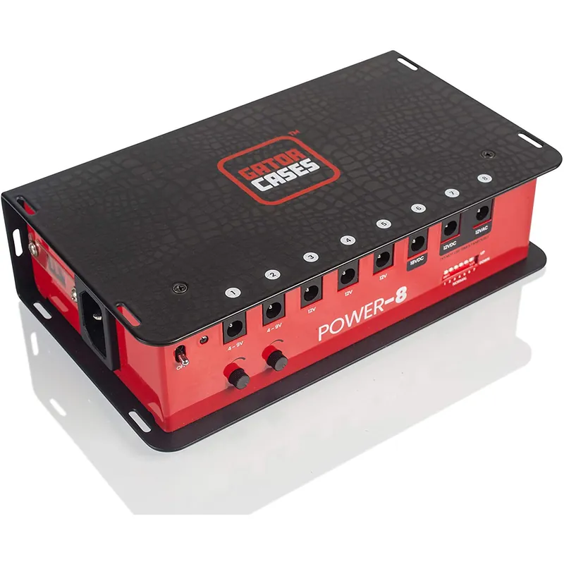 Affordable Gator GTR-PWR-8 Guitar Pedal Board Power Supply With 8 Isolated Outputs