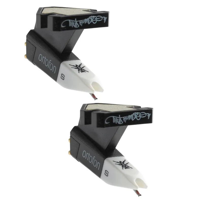 2-Pack Ortofon OM Q.Bert Pre-Mounted DJ Turntable Cartridge for Scratch Brand New