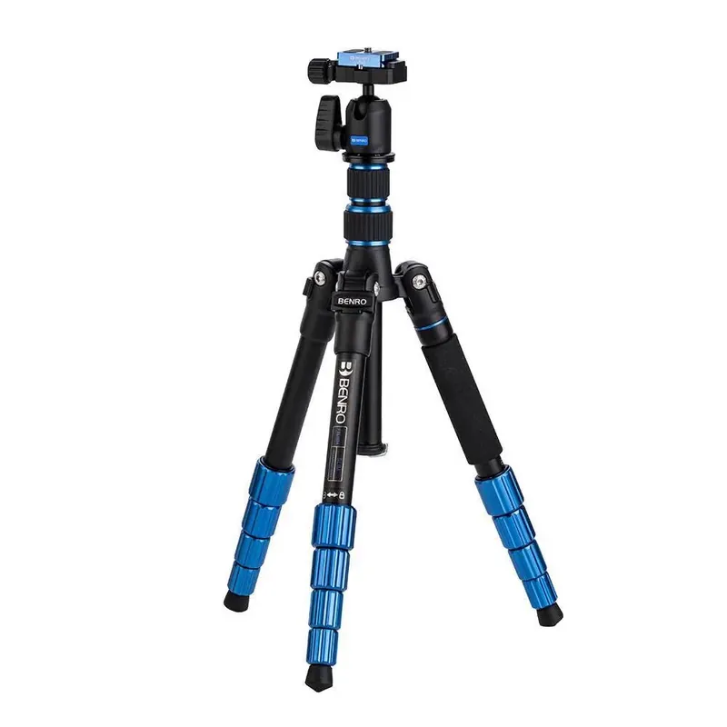 Top Rated Benro USA FSL09AN00 Slim Travel Kit Tripod & Carry Case, Aluminum Construction