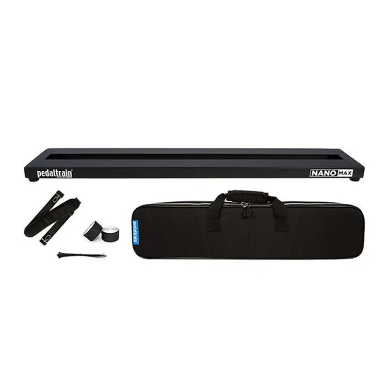 Pedaltrain PT-NMAX-SC Nano MAX Guitar Effects Pedal Board w/ Gig Bag, 28'' x 5.5'' Deal