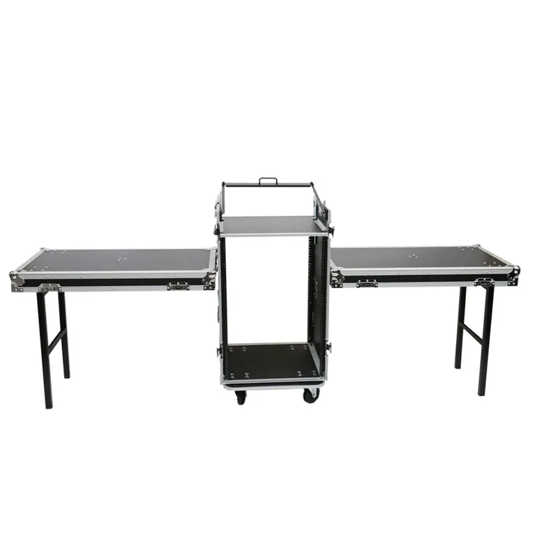 OSP PRO19 16 Space ATA Road Case Mixer/Amp Rack & Standing Lids Free Returns