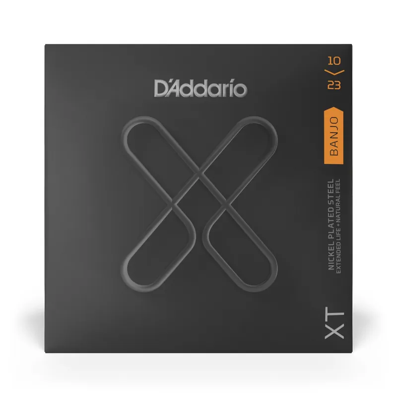 High Quality D'Addario XTJ1023 XT Series Banjo Strings, Nickel Plated Steel, 10-23