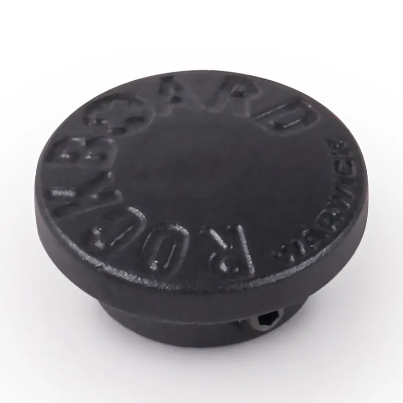 RockBoard RBO FT STOMPETE BK RockBoard StomPete Footswitch Topper, 3 pcs. - Black Top Pick