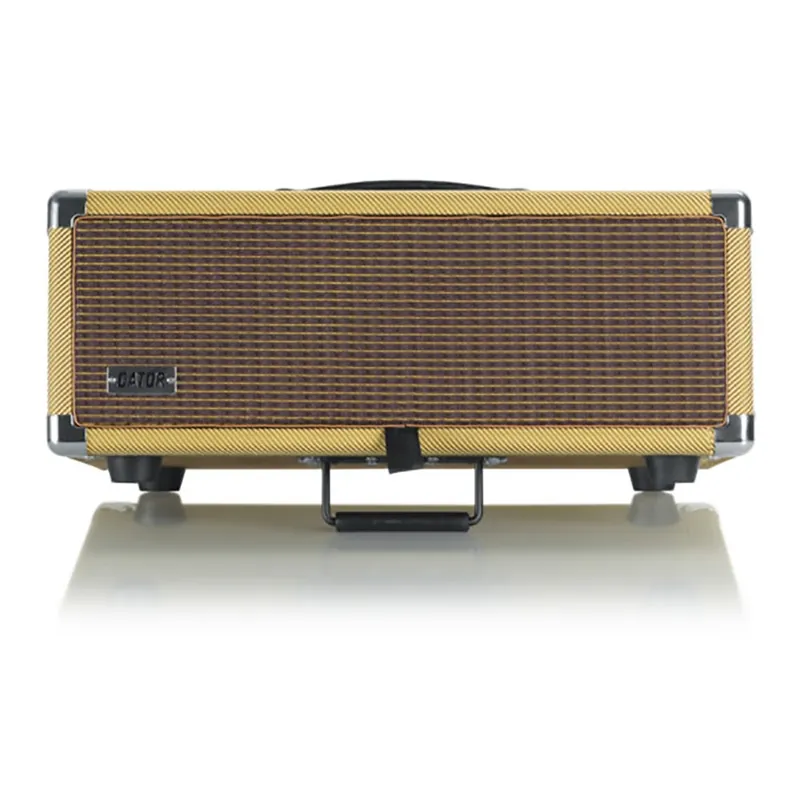 Gator Retro Rack Series GR-RETRORACK-3TW Vintage Amp Vibe Rack Case, 3U Tweed Super Sale