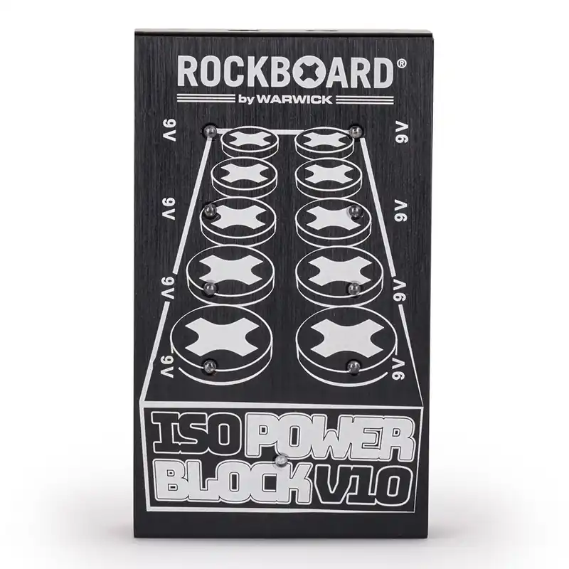 Top Rated RockBoard ISO Power Block V10 - Isolated Multi Power Supply for Guitar Effects Pedals