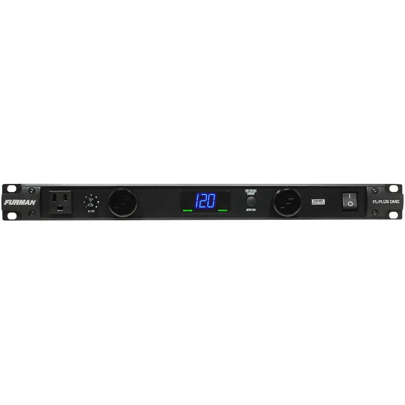 Express Delivery Furman Power PL-PLUS DMC 15A Power Conditioner with Lights, Volt/Ammeter