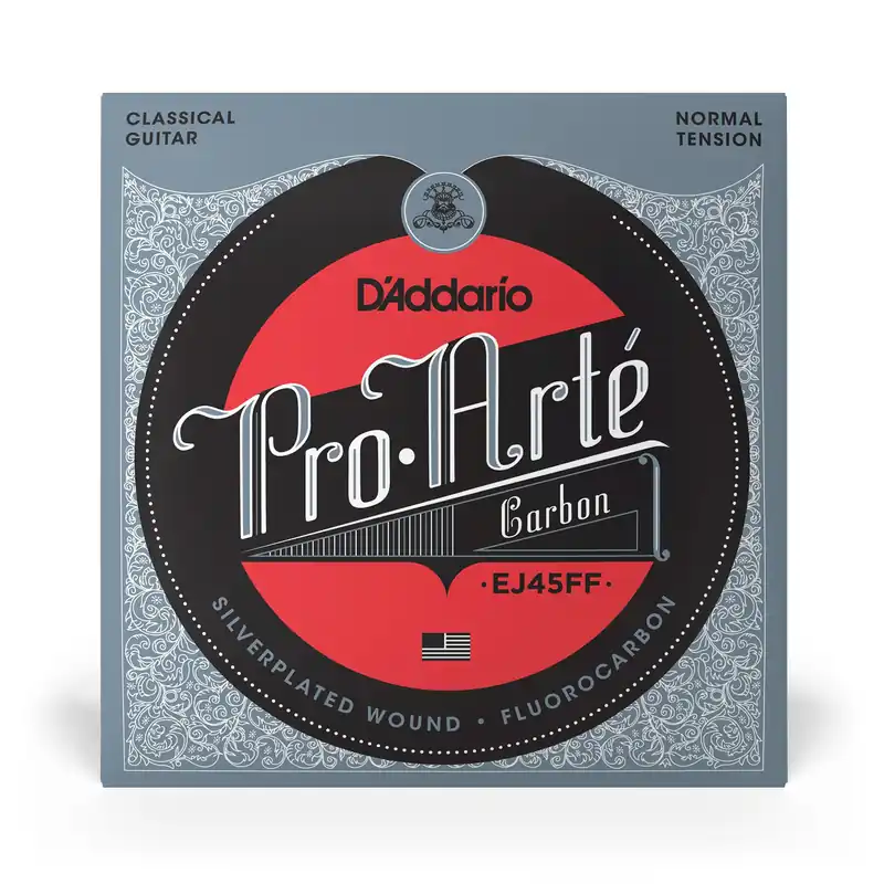 D'Addario EJ45FF Pro-Arté Carbon Classical Nylon Acoustic Guitar Strings, Normal Tension Professional Grade