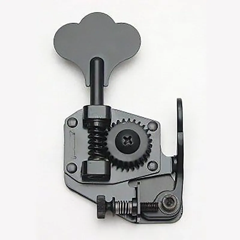 Must Have Hipshot 20100BSK BT1 Bass Xtender Bass Guitar Tuning Key, Short Key, Bass Side, Black