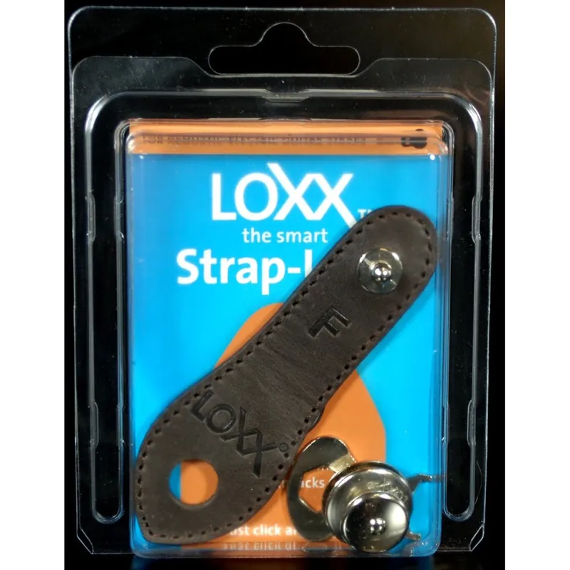Loxx Box Acoustic Guitar Strap Lock Adapter (F), Nickel, 45120.05000 Best Seller