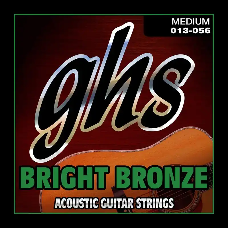 GHS BB40M Bright Bronze Acoustic Guitar Strings, Medium, 13-56 Bargain