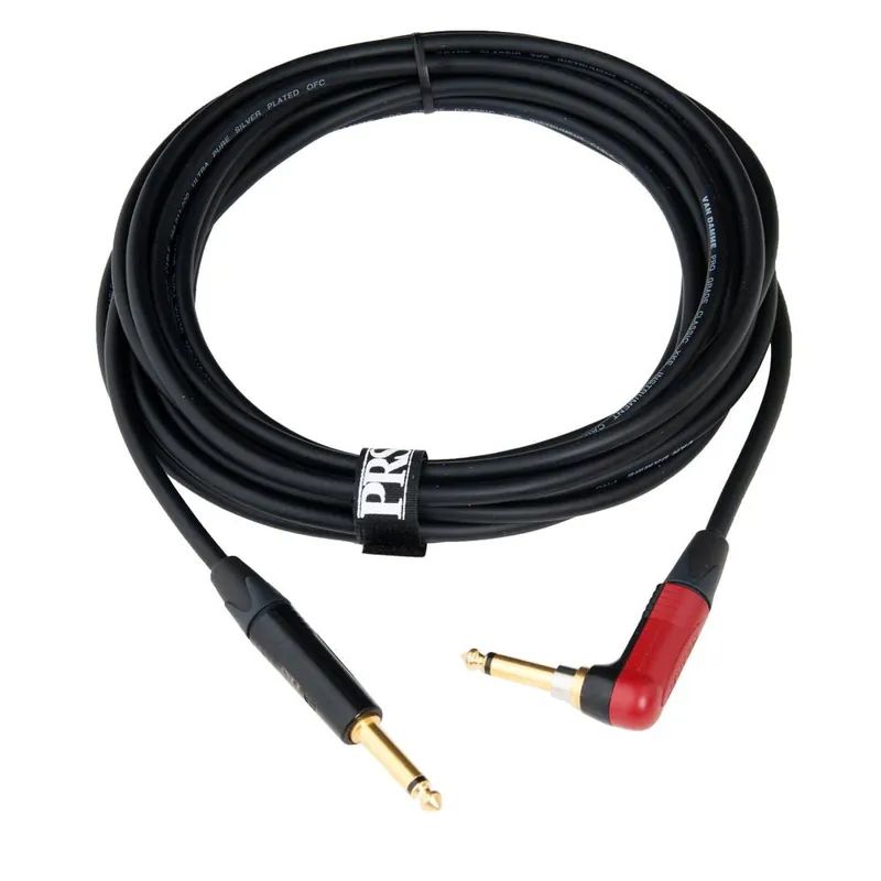 PRS Paul Reed Smith Signature Instrument Cable, Angled/Straight, Silent, 25ft Hassle-Free Returns