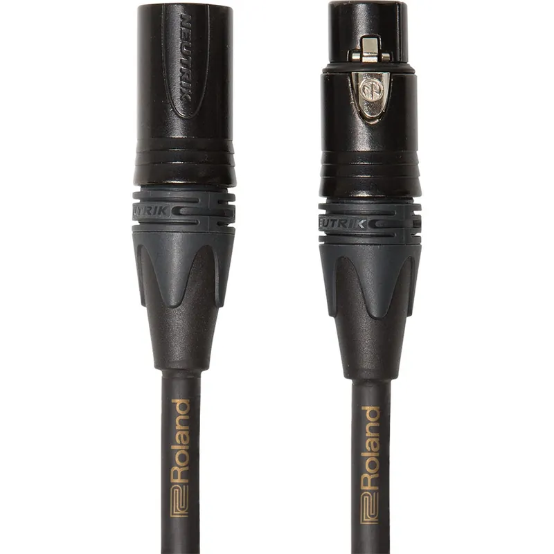 Roland RMC-GQ15 Gold Series Quad Microphone Cable, XLR, 15ft In Demand
