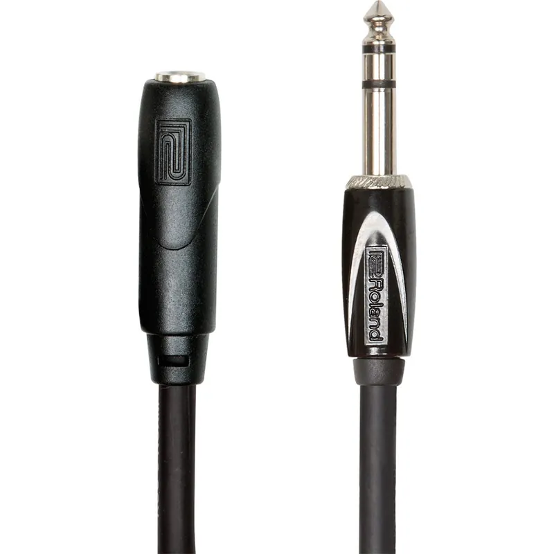Popular Roland RHC-25-1414 Headphones Extension Cable (1/4'' TRS)