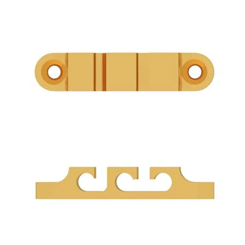 Instant Buy Hipshot 2SR-03G Bass String Retainer, 3-String, Gold