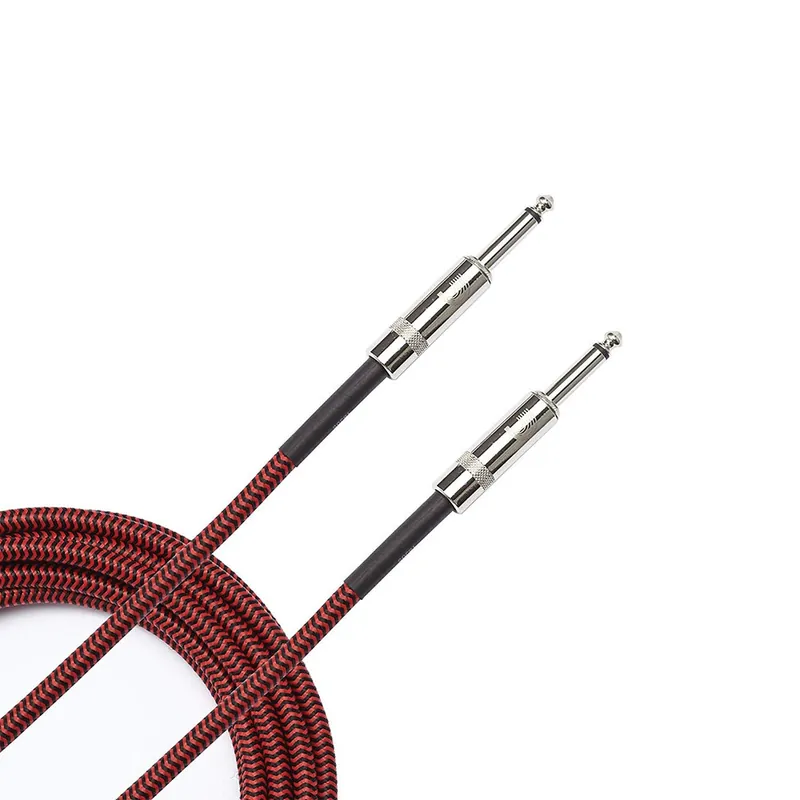 Planet Waves PW-BG-15RD Braided Instrument Cable, 15' - Red Place Order