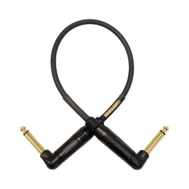 Mogami Gold Instrument 06RR Guitar / Bass Cable, Dual Right Angle, 6 Feet Long Instant Buy