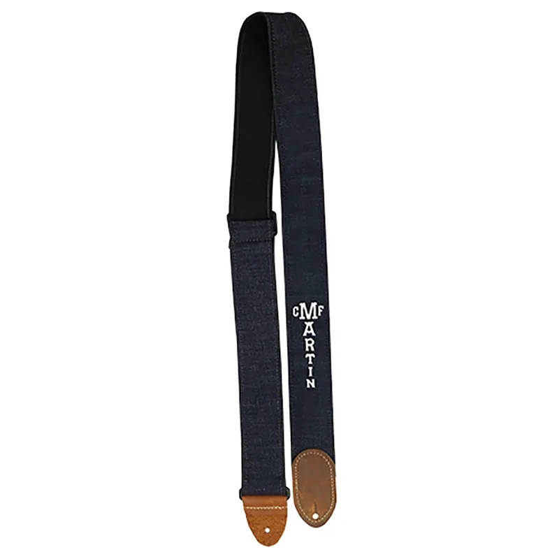 Trusted Brand Martin Guitars 18A0077 Eco-Denim Guitar Bass Strap