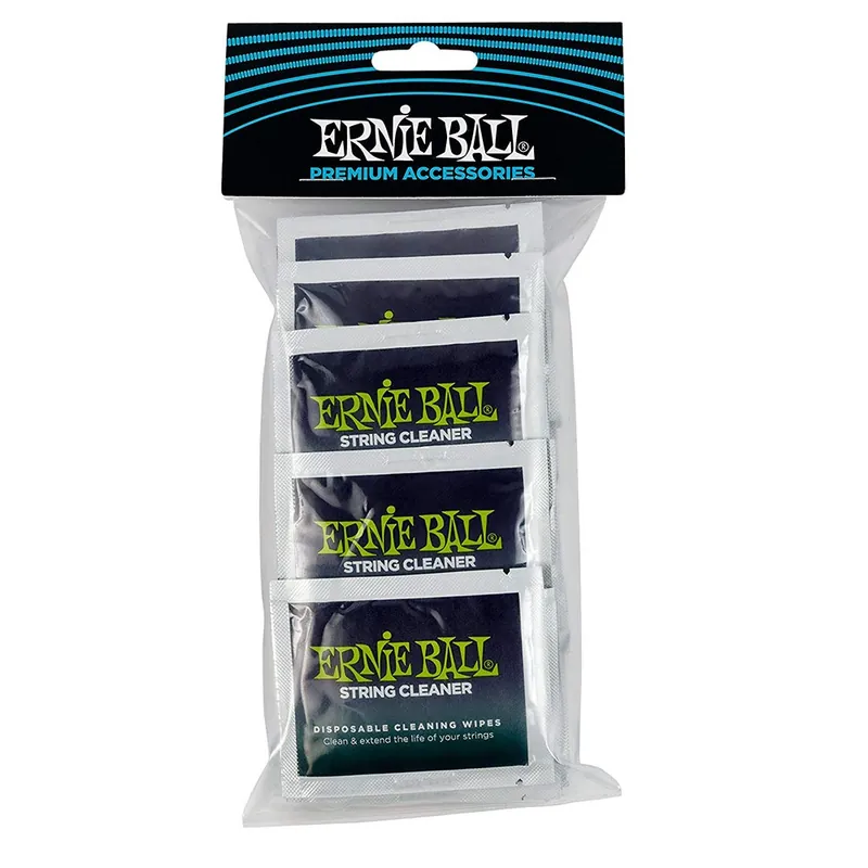 Ernie Ball 4249 Wonder Wipes Guitar String Cleaner, 20 Pack Save Now
