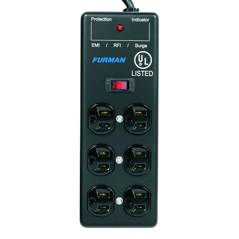 Deal Furman Power SS-6B 6 Outlet, 2x3 Pro Surge Suppressor Strip